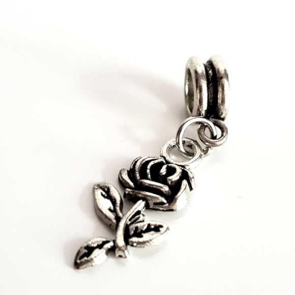 Charm pendant, ROSE 🌹 - Picture 2 of 6